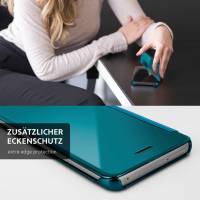 moex Void Case für Samsung Galaxy S5 – Klappbare 360 Grad Schutzhülle, Hochglanz Klavierlack Optik