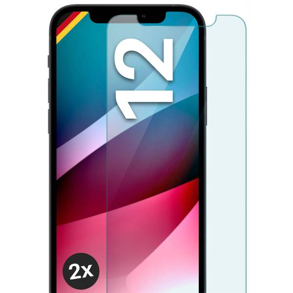 moex ShockProtect iPhone 12 Panzerglas Klar
