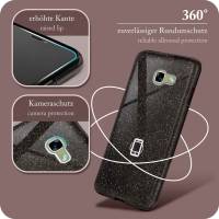 ONEFLOW Glitter Case für Samsung Galaxy A3 (2017) – Glitzer Hülle aus TPU, designer Handyhülle