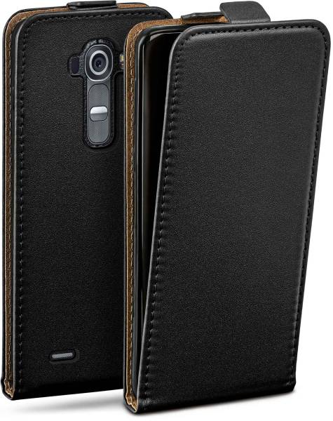 moex Flip Case für LG G4 – PU Lederhülle mit 360 Grad Schutz, klappbar