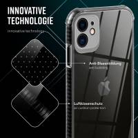 ONEFLOW Cushion Case für Apple iPhone 11 – Durchsichtige Hülle aus Silikon mit 3D Kameraschutz
