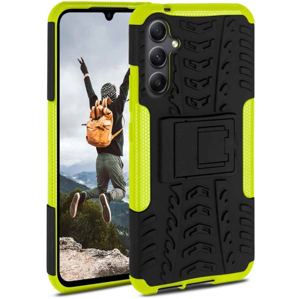 ONEFLOW Tank Case für Samsung Galaxy A34 5G – Stoßfeste Panzer Hülle – Rugged Outdoor Handyhülle