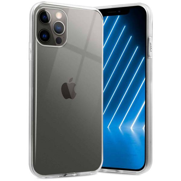 ONEFLOW Clear Case iPhone 12 Pro Max Silikonhülle transparent