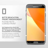 moex FlexProtect Matt für Samsung Galaxy J7 (2017) – Anti Reflex Schutzfolie für besten Displayschutz, Matt