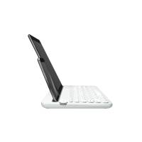 Logitech K480 Multi-Device Bluetooth-Tastatur – Deutsch Tastaturlayout, kabellos, für Tablet und Smartphone