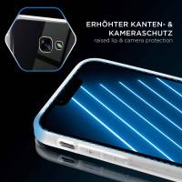 ONEFLOW Clear Case für Samsung Galaxy A7 (2017) – Transparente Hülle aus Soft Silikon, Extrem schlank