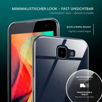moex Aero Case für LG K4 (2016) – Durchsichtige Hülle aus Silikon, Ultra Slim Handyhülle