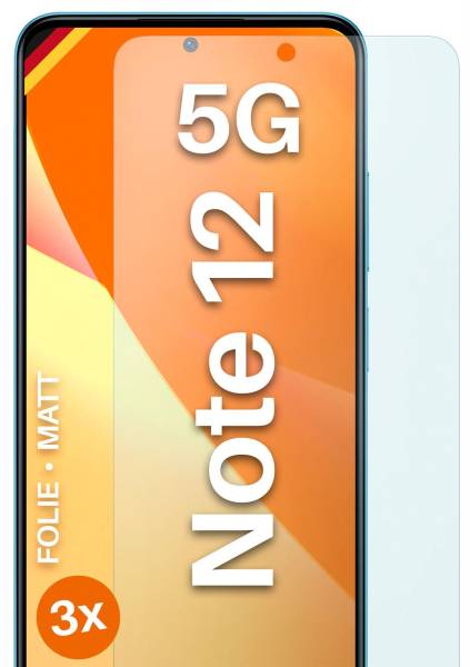 moex FlexProtect Redmi Note 12 5G Schutzfolie Matt